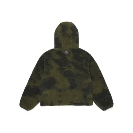 A Mertra Mertra Ninja Fleece Hoodie Moss Green