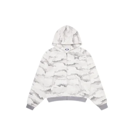Mertra Snakeskin Hoodie (Grey)