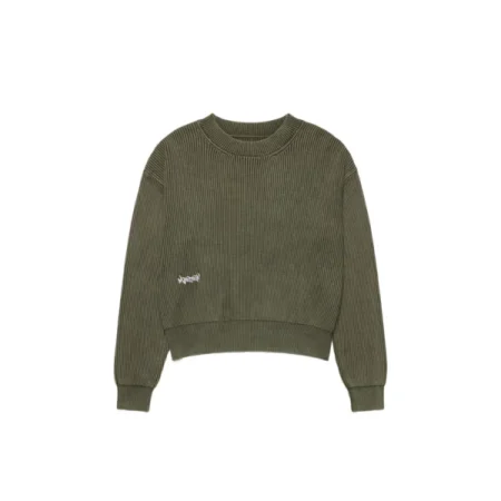 Mertra Waffle Knit (Washed Green)